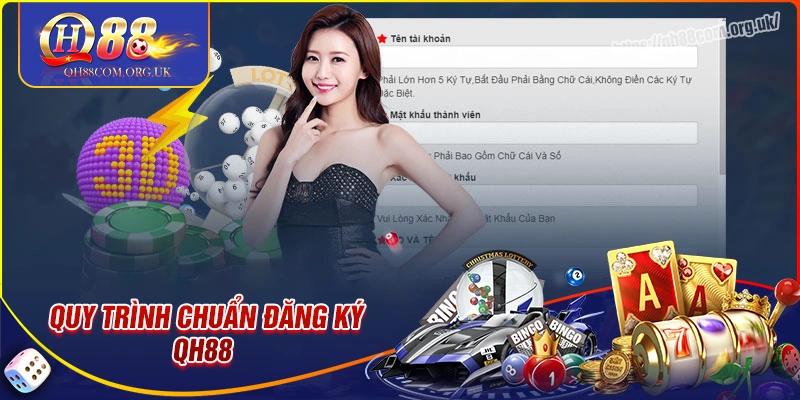 Quy trình đăng ký qh88 an toàn và đơn giản